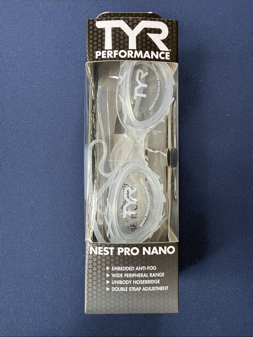 TYR Clear Nest Pro Nano Swim Goggles